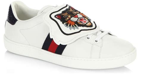 gucci ace sneakers lion|Gucci ace sneakers on sale.